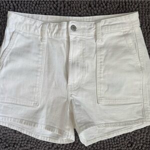 Old Navy White High-Rise Denim Secret Smooth Pockets